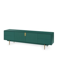 Mesa TV MODERNA CANDEM 200 x 42, lacado verde