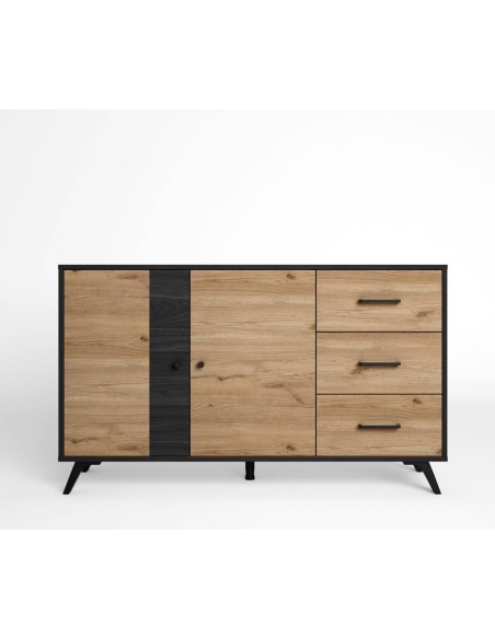 APARADOR BOCAMI 136,3 x 40 cm, BOCAMINA/NATURAL.