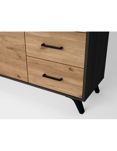 APARADOR BOCAMI 136,3 x 40 cm, BOCAMINA/NATURAL.