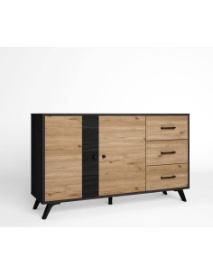 APARADOR BOCAMI 136,3 x 40 cm, BOCAMINA/NATURAL.