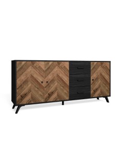 APARADOR CHEVRONS 180 X 40 cm, BOCAMINA/SERIGRAFIA.