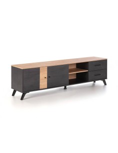 MUEBLE DE TV TEXAS 180 x 40 cm, BOCAMINA/NATURAL.