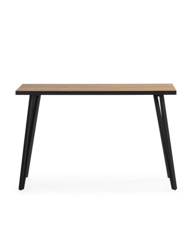 CONSOLA SINDI 120 X 40 cm. NATURAL/CANTO BOCAMINA.