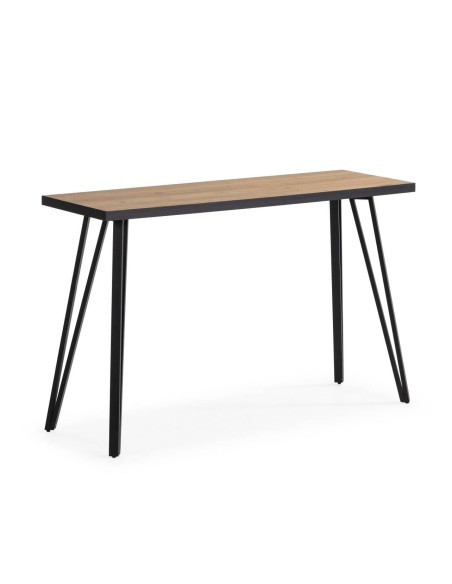 CONSOLE SINDI 120X40cm, NATURAL/BORDA DE BOCAMINA.
