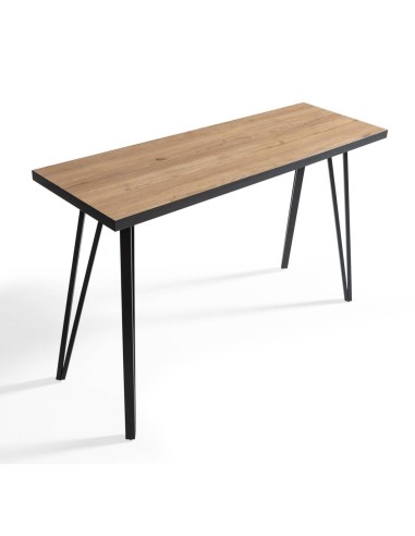 CONSOLE SINDI 120X40cm, NATURAL/BORDA DE BOCAMINA.