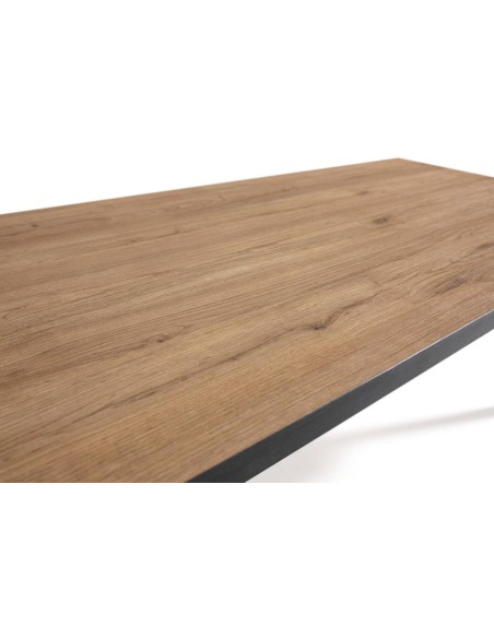 CONSOLE SINDI 120X40cm, NATURAL/BORDA DE BOCAMINA.