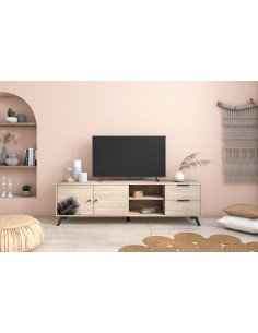 MÓVEL TV PALMERO 180,5 x 40 cm,SAHARA/SERIGRAFIA. 2