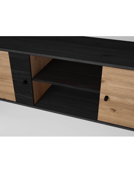 MÓVEL TV BOCAMI 136,3 x 40 cm,BOCAMINA/NATURAL.