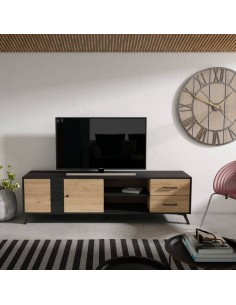 MUEBLE TV BOCAMI 180 x 40 cm. BOCAMINA/NATURAL. 2