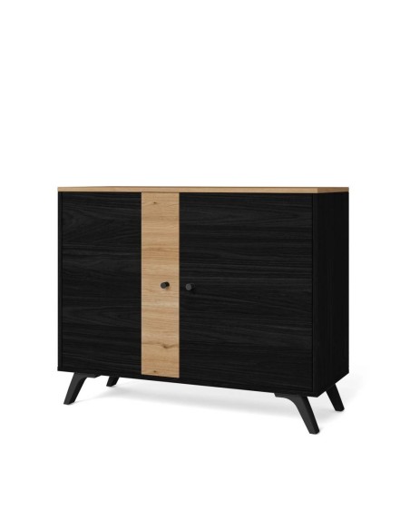 APARADOR ALTO TEXAS 92 X 81 CM. BOCAMINA/NATURAL, 2 PUERTAS.