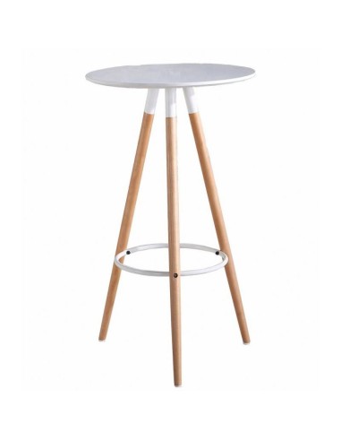Mesa alta OTILIO 60cm, design nórdico