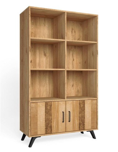 ESTANTERIA NORDIC 160 x 92 cm. NATURAL/SERIGRAFIA.
