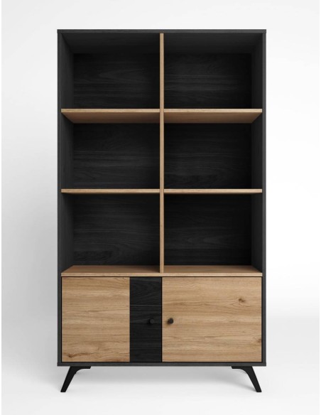 ESTANTERIA BOCAMI 160 x 92 cm. BOCAMINA/NATURAL.