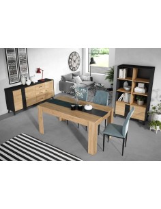 MESA FIJA NATURA 140,4 X 90,4 CM NATURAL/BOCAMINA. 2