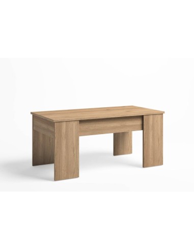 MESA CENTRO ELEVABLE NATURA 100 x 50 cm. Color NATURAL.