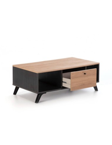 MESA CENTRO TEXAS 100 X 60 cm. Cor BOCAMINA e...