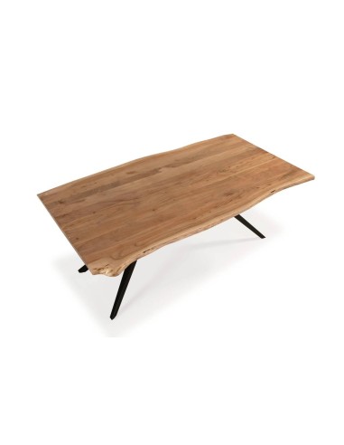 MESA DE JANTAR MUDRI 200 x 100, PERNA METAL...