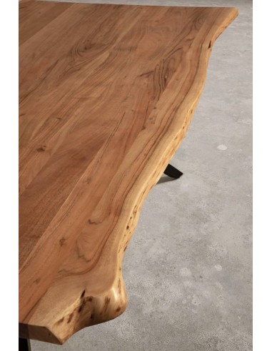 MESA DE COMEDOR MUDRI 200 x 100, ACACIA y PATA...