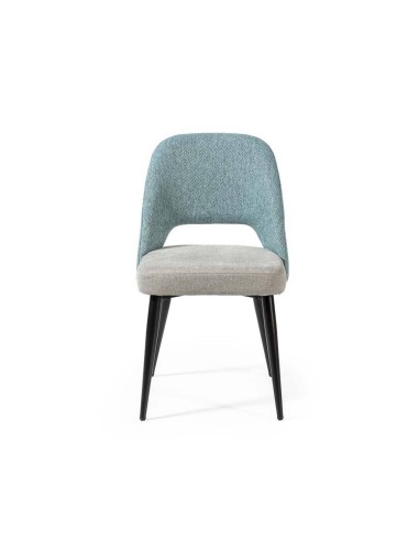 Silla de comedor en tejido combinado MOCCIA,...