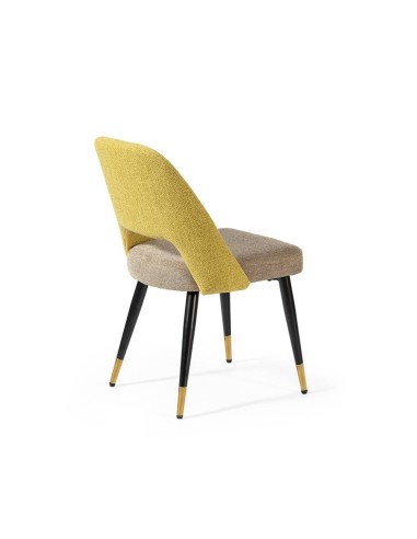 Silla de comedor en tejido combinado MOCCIA,...