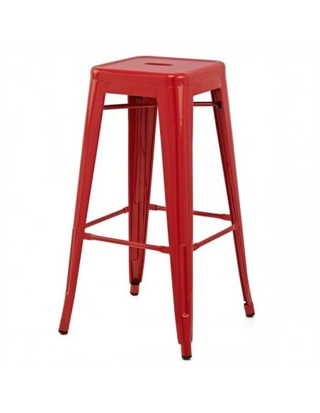 Taburete de diseño | Replica Xavier Pauchard Rojo Taburete de diseño | Replica Xavier Pauchard Rojo