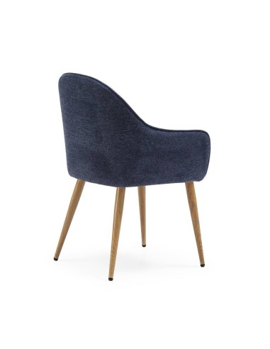 Silla de comedor con brazos ASLAD tejido...
