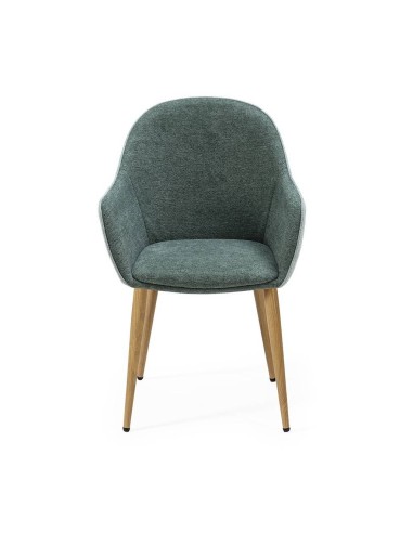 Silla de comedor con brazos ASLAD tejido...