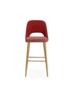 Banqueta em tecido combinado MOCCIA, pernas em meta... 2