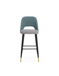 Banqueta em tecido combinado MOCCIA, pernas em metal cor... 2