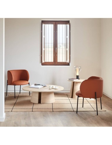 MESA RINCON REDONDA CEP 50 NATURAL CLARO.