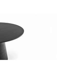 MESA REDONDA MINIMALISTA Teulat CEP 157, cor Preto. 2