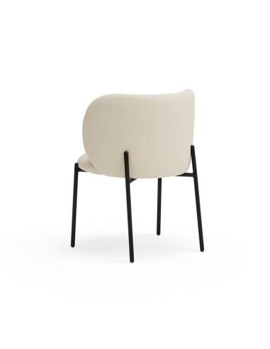 SILLA DE TEULAT MOGI EN PIEL SINTÉTICA EN BEIGE...