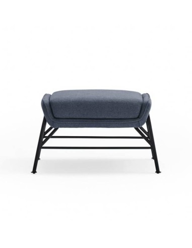 OTTOMAN SADIRA EN TEJIDO Y METAL.