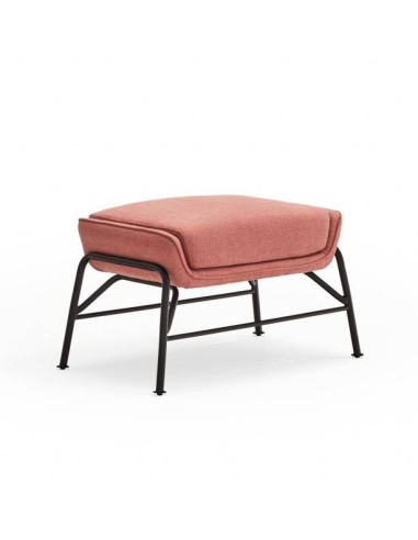 SADIRA OTOMANO EM TECIDO E METAL.