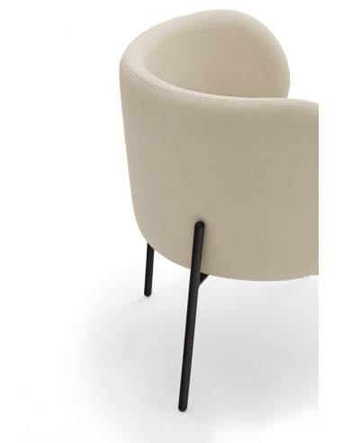 BUTACA DE TEULAT MOGI EN PIEL SINTÉTICA BEIGE Y...