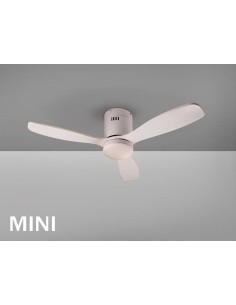 SCHULLER MINI-VENTILADOR de techo SIROCO 107 cm. BLANCO