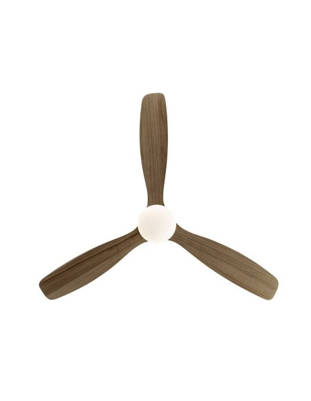 SCHULLER ventilador de teto SIROCO 132 cm. PRETO e NOGAL