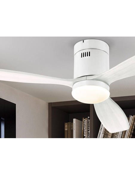 SCHULLER VENTILADOR de techo SIROCO 132 cm. Blanco