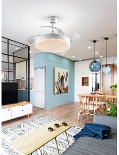 VENTILADOR DE TETO SCHULLER VENTO 50/100 cm. Lâminas... 2