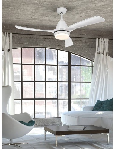 SCHULLER VENTILADOR DE TECHO ASPAS 132 cm. BLANCO