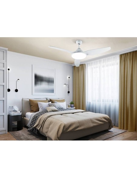 SCHULLER VENTILADOR DE TETO ORISHO 132 cm. BRANCO