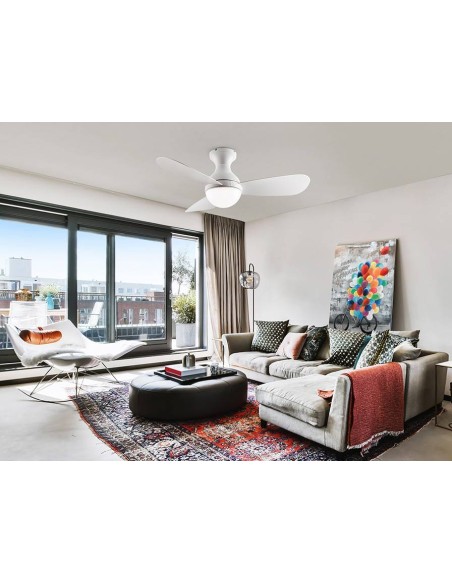 SCHULLER VENTILADOR DE TECHO VITO 117 cm. BLANCO