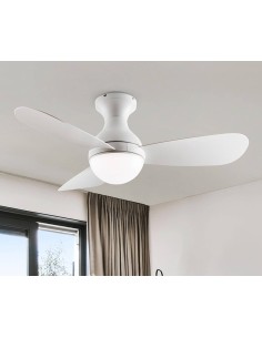 SCHULLER VENTILADOR DE TETO VITO 117 cm. BRANCO