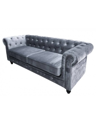Sofá CHESTER PREMIUM, 3 plazas, tapizado velvet...