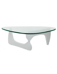 Mesa de centro NOG 130 x 90, cristal 1,9 cm, madera en... 2