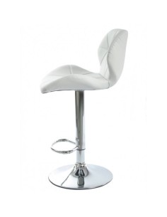 Taburete de diseño Roma, estructura cromada, asiento... 2