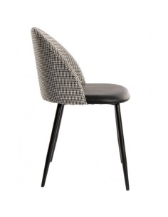 Silla comedor TENA, tapizado pata de gallo y similpiel... 2