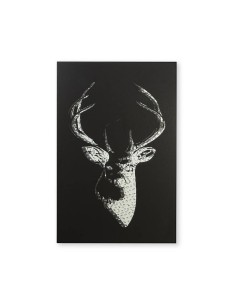 Quadro com ESPELHO veado 140x90, sem moldura.