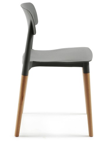 Cadeira de cozinha nórdica CROC, polipropileno...