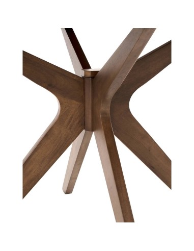 MESA REDONDA MOODY 120, COR Nogueira